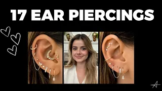 Piercing Tour | My 17 Ear Piercings