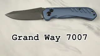 Нож выкидной Grand Way 7007, распаковка и обзор.