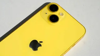 ВЫШЕЛ НОВЫЙ IPHONE 14 В ЖЕЛТОЙ РАСЦВЕТКЕ!