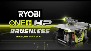 PORTABILITY meets POWER with the ONE+ HP Table Saw