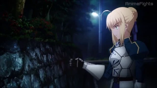 Fate stay night Unlimited Blade Works [ Assassin VS Saber ]