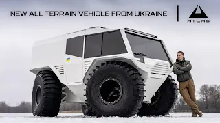 New all-terrain vehicle from Ukraine - "ATLAS" [ENG SUBS]