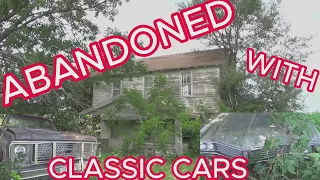 ABANDONED HOUSE AND CLASSIC CARS!!