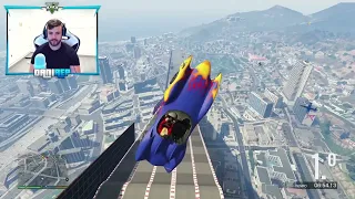 MEGA RAMPA TODOS CONTRA MI! SOLO CON COCHES CON TURBO! - GTA V ONLINE