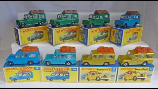 Matchbox Toys MB12c Safari Land Rover RW & Superfast [Matchbox Picture Box Collection]