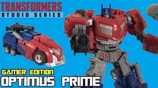 Transformers Studio Series Gamer Edition 03 Optimus Prime Review