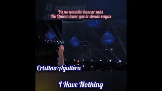 I Have Nothing ( Whitney Houston - Christina Aguilera - Ariana Grande)