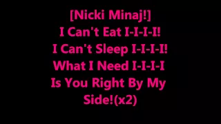 Right By My Side- Nicki Minaj Ft. Chris Brown! CLEAN LYRICS