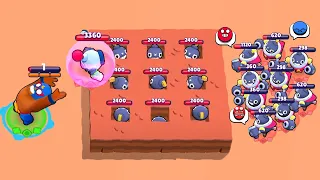 1HP + 999 IQ BROKE NOOB TEAMERS! / TOP 150 Brawl Stars Funny Moments Win & Fails! #961