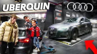 AUDI A3 E-TRON STAGE 1 TUNEN VAN YOUTUBER UBERQUIN | GLOEDNIEUWE DAKAR 2022 AUTO TIM & TOM CORONEL!