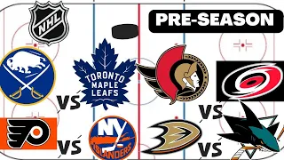 NHL Predictions Today! 09/27/23 FREE PICKS and Betting Tips | Preseason 2023-24