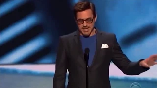 Robert Downey Jr all Award Speeches