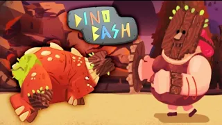 dino bash 87 уровень 2 Ледышки😳😳