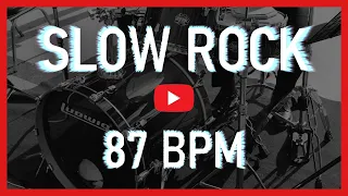 Basic Slow Rock Drum Track 87 BPM Rock Drum Beat Backing Track (Track ID-70)