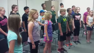 "Sky Full of Star" Choreography Pueblo Children's Chorale