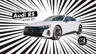 The 2022 Audi e-tron GT goes 0 - 60 in 3.9 seconds