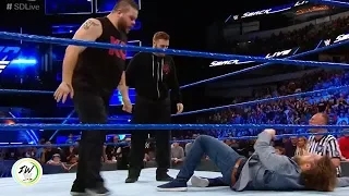 Today Sami Zayn and Kevin Owens Attack on Daniel Bryan SmackDown LIVE