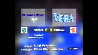 1995-96 (2a - 10-09-1995) Napoli-Padova 2-0 [Pecchia,Agostini] Servizio D.S.Rai3