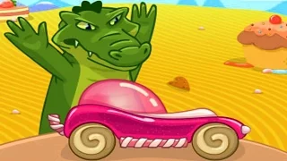 Мультфильм для детей про МАШИНКИ / Мороженные гонки ICE CREAM RACING