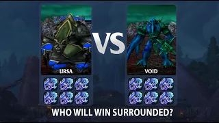 Void vs Ursa | 1 x 1 | 25 lvl | full slots | who will beat?