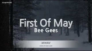 Bee Gees-First Of May (Karaoke Version)