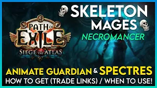 Skeleton Mages - Animate Guardian Gear Update for BIG dps Icrease / Spectre Info