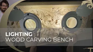 1 proven method - LIGHTING WOOD CARVING BENCH- ( wood carving ) and more