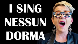 Soprano Vocal Coach Sings Nessun Dorma