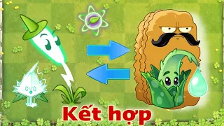 Lightningreed kết hợp combo Aloe và Primal wall nut - PVZ2 MK