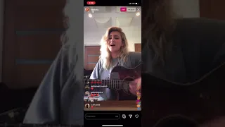 Tori Kelly Reckless Love Instagram Live 03/22