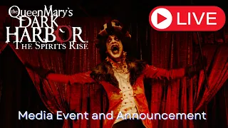 2024 DARK HARBOR IS BACK! LIVE Announcement From the Queen Mary Long Beach