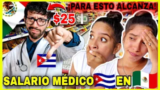 PARA esto ALCANZA el SALARIO💵 MÉDICO CUBANO🩺🇨🇺 en SUPERMERCADO🛒 MEXICANO🇲🇽 2024 ¡Esto es INHUMANO😰!