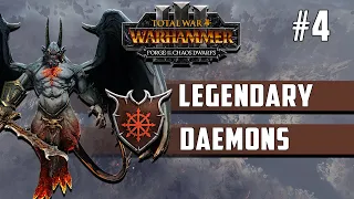 Legendary Daemons Of Chaos - Immortal Empires Campaign - Total War: Warhammer 3  Episode 4