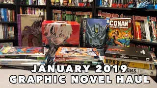 Graphic Novel, Omnibus, Hard Covers, TPBs, Manga and Comic Book Haul January 2019