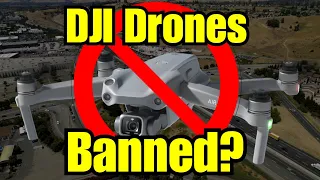 Drone Crisis: DJI Drones Banned?