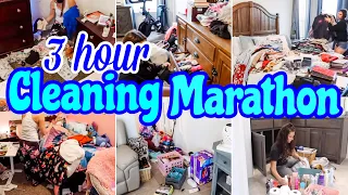 3 HOUR CLEANING MARATHON : THIS WILL MOTIVATE YOU! CLEAN WITH ME MARATHON 2023