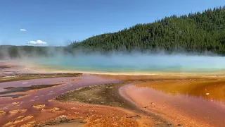 Парк Yellowstone в США. Часть 2: Прогулка по парку. Наши путешествия  своим ходом