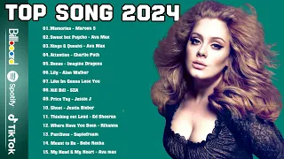 Billboard Hot 100 Songs of 2024 - Charlie Puth, Selena Gomez, Ed Sheeran, Ava Max, Adele, The Weeknd