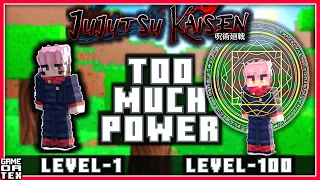 I Survived 100 Days in Jujutsu Kaisen as ITADORI YUJI Minecraft (HINDI)