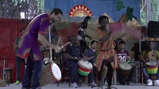 Saly Danse en Amerique du Sud au festival africa Mande  (Chili Argentine)