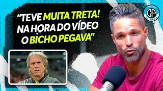 TRETA NA PRELEÇÃO DO FLAMENGO COM JORGE JESUS