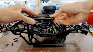 Axial Capra Build Part 1. "Painting, Detailing Cage" RC Animatronics By Danny Huynh Creations.