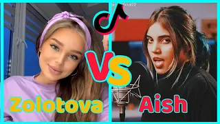 Veronika zolotova vs Aish : TikTok Compilation