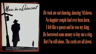 Marion Marlowe - The Man In The Raincoat (1955) / Lyrics