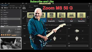 Zoom MS-50 G Style Pink Floyd | Preset Setting 0:57