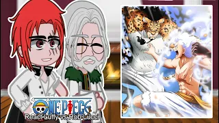 One Piece React to Luffy Gear 5 vs Rob Lucci | Gacha React | One Piece | Tiktok - (Part 2)