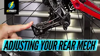 How To Adjust A Rear Derailleur | E-MTB Maintenance Skills