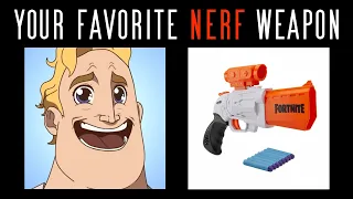 Mr Incredible Becoming Happy (Your Favorite Nerf Weapon)
