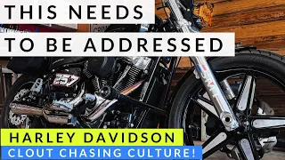 The Harley Davidson scene is TRASH!