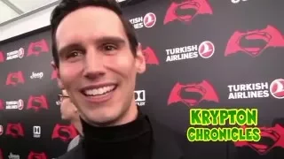 BATMAN V SUPERMAN: DAWN OF JUSTICE - NYC PREMIERE - Interview: Cory Michael Smith (Gotham TV show).